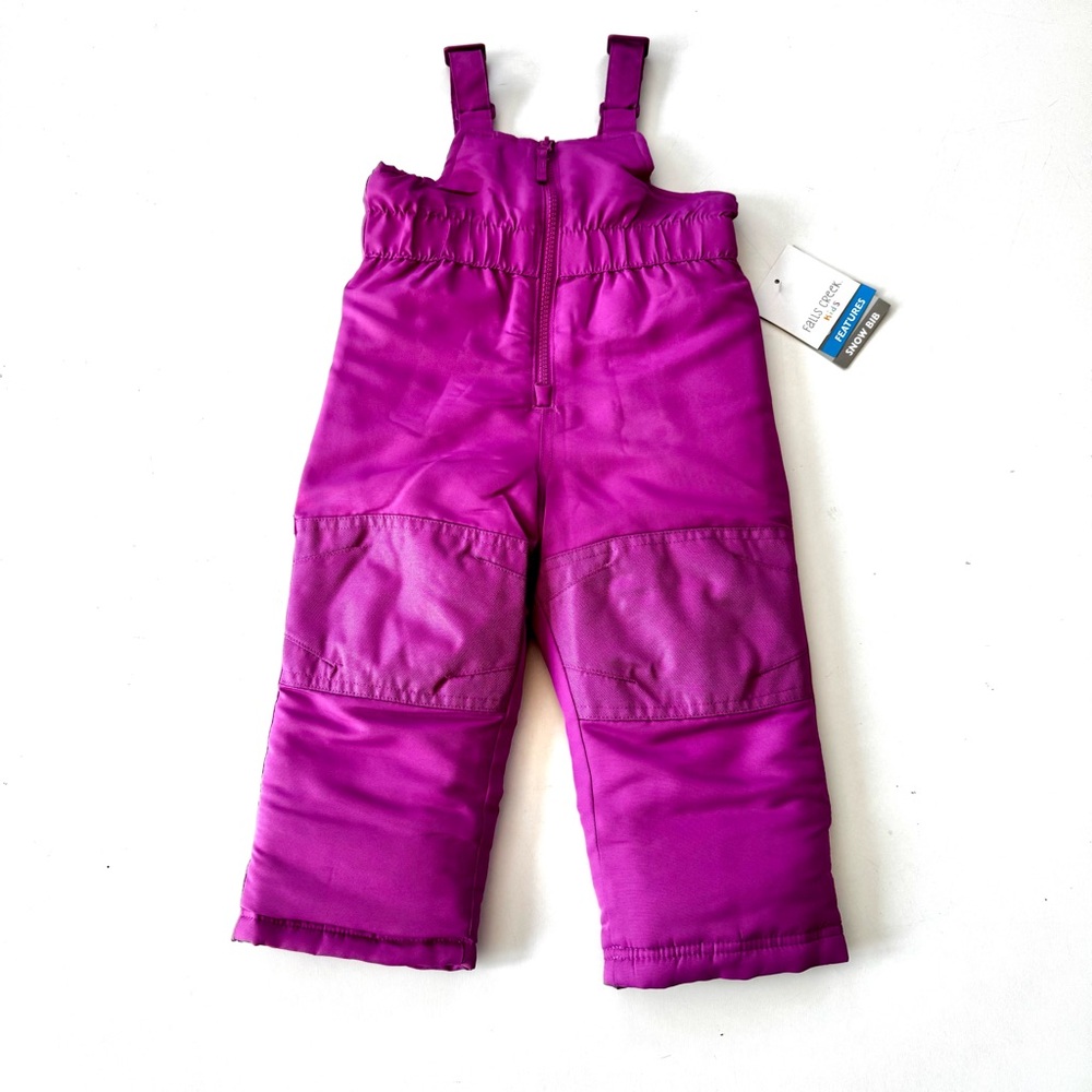 Falls Creek Snow Guard Pink Bib Overalls Size 18 Month